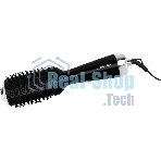 Фен-щётка Starwind SHB 7760 черный/серебристый, 1200 Вт, ионизация