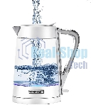 Чайник электрический Polaris PWK 1715 CGL Water Way Pro, Белый