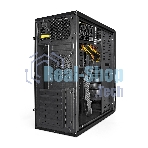 Компьютерный корпус ExeGate EX278399RUS Miditower ExeGate XP-329S Black, ATX, (XP500, Black,120мм), 2хUSB, Audio