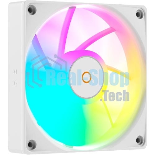 Кулер для процессора Ocypus Delta A40 EX WH Digital, 120мм ARGB FAN, Top Display Panel, 4 HEAT PIPES, 4-PIN PWM, 500-1800 RPM, 29DBA, HYDRO BEARING, LGA115X/1200/1700/18XX, AM4/AM5