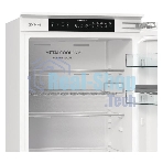 Встраиваемый холодильник Gorenje NRKI517E82WF, полезный объем 244 л, электронное управление, цифровой дисплей, автоматическое размораживание No Frost, быстрое замораживание, интенсивное охлаждение, зона свежести с контролем влажности, инверторный компрессор, энергоэффективность А+