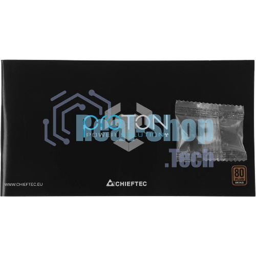 Блок питания Chieftec BDF-600S, 600Вт, 80 PLUS Bronze, 120мм, черный