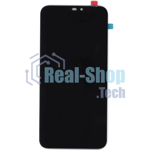 Дисплей для Honor 8C, Asus Zenfone Max (M2) ZB633KL в сборе с тачскрином, черный