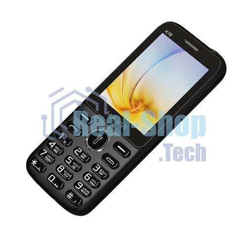 Мобильный телефон Maxvi K18 черный