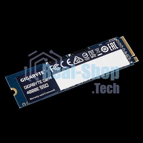Накопитель SSD GIGABYTE Gen4 4000E, 250Gb, M.2 2280, PCIe 4.0 x4, NVMe, R/W 3500/1800