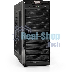 Компьютерный корпус ExeGate EX278399RUS Miditower ExeGate XP-329S Black, ATX, (XP500, Black,120мм), 2хUSB, Audio