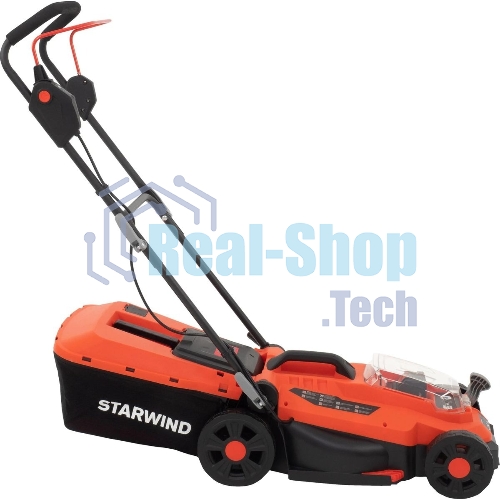 Газонокосилка аккумуляторная Starwind SBL-330-4.4, 18 В, 4 Ач