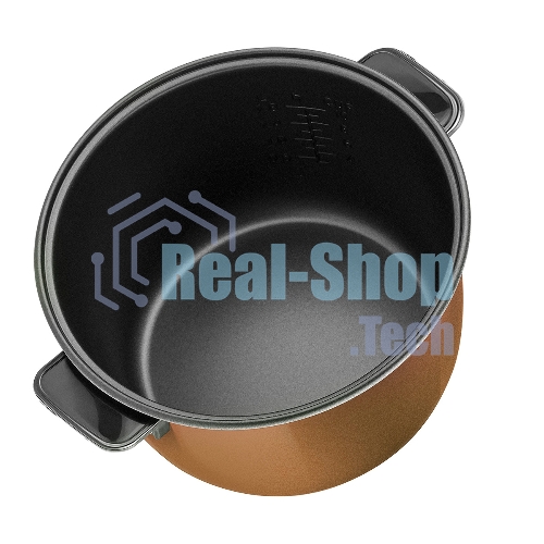Мультиварка Centek CT-1472 Ceramic черный/сталь, 860 Вт, 5.0 л, LED, 21 программа