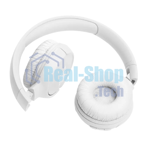 Беспроводные наушники JBL Tune 520BT белый, накладные, Bluetooth, быстрая зарядка, складная конструкция