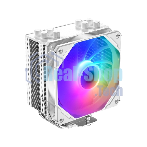 Кулер ID-COOLING SE-224-XTS ARGb белый 120мм алюминий/медь 1500rpm 29db 4-pin 220W 151мм
