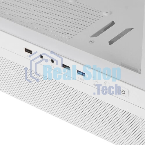 Компьютерный корпус PCCooler IE200 WH, Tempered Glass Full Tower, белый, TG, SPCC, 1x120мм ARGb E-ATX, ATX, mATX, mITX 180/380/220мм 4x2.5