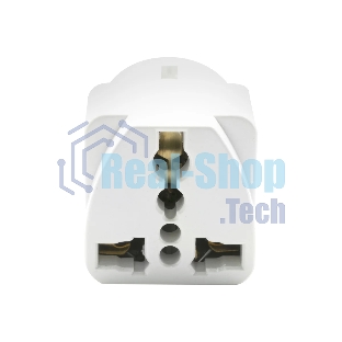 Адаптер сетевой универсальный OXION 220В, 16А, пластик PC, медь, OX-SKTADP220PBAG