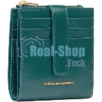 Картхолдер Piquadro Blue Square PP6843B2R/OT3 синий петроль, натуральная кожа