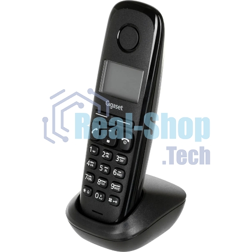 Радиотелефон Dect Gigaset A170 DUO черный (труб. в компл.:2шт) АОН
