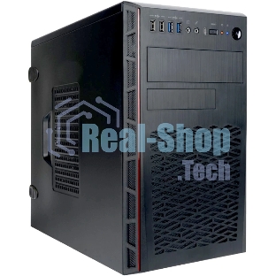 Компьютерный корпус Mini Tower InWin EMR065 черный 500W PM-500ATX U3.0*2+U2.0*2+A(HD)+intrusion switch mATX