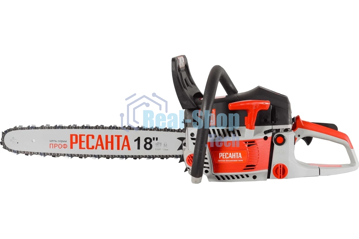 Бензопила Ресанта БП-4518 2300Вт 2.3 л.с. дл.шины:18