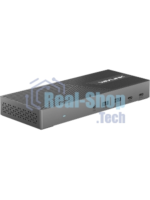 USB-концентратор WAVLINK USB-C Triple Display 4K@60Hz Universal /100W PowerDelivery Include 20V/8A Power Adapter/ 4xUSB3.0/3xUSB C/2xDP 4K 60HZ/3xHDMI 4K 60HZ/1xGigabit LAN/1xAudio In/Out