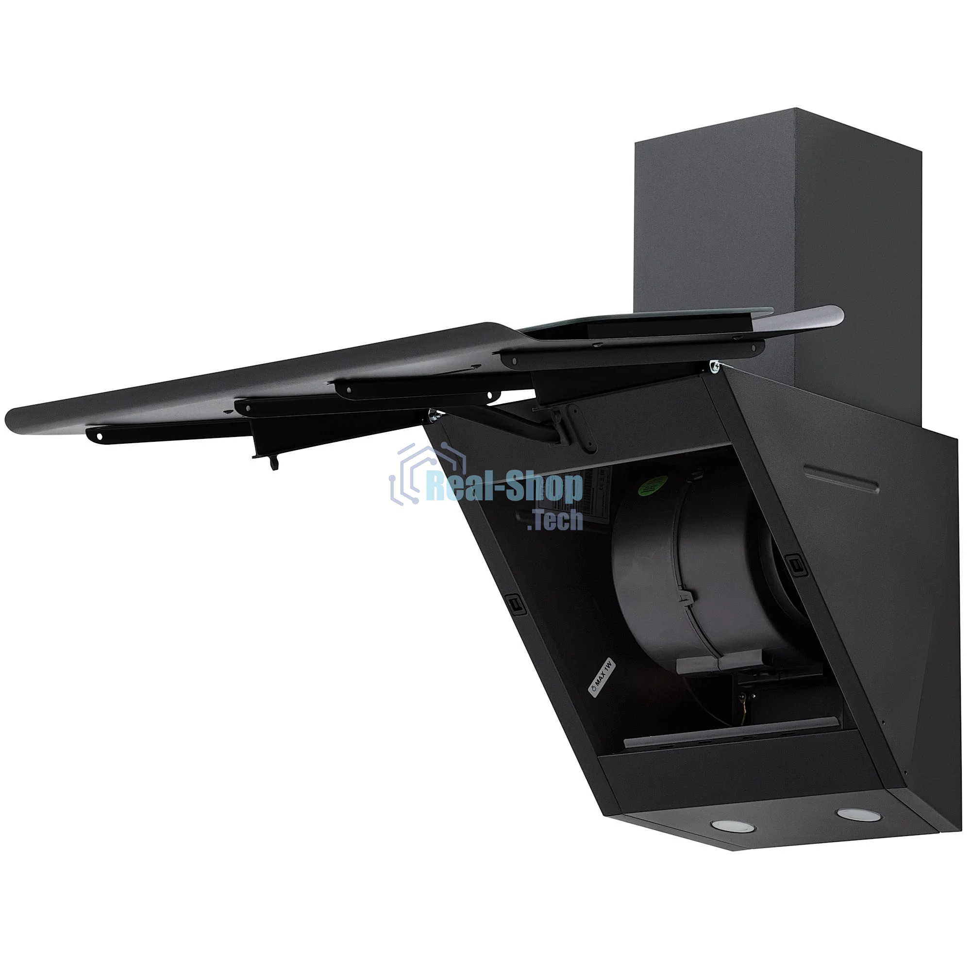 Вытяжка кухонная Krona URAN 600 DN BLACK 4S