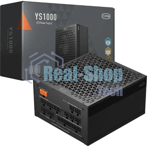 Блок питания PcCooler ATX 1000W P5-YS1000 -G1F Gen.5 80 PLUS gold (20+4pin) APFC 120мм fan 12xSATA Cab Manag RTL