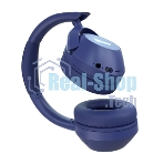 Беспроводные наушники MORE CHOICE HW11 синий, накладные, Bluetooth, до 6 ч