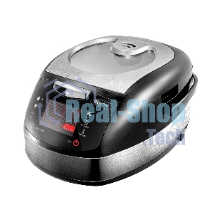 Мультиварка Centek CT-1472 Ceramic черный/сталь, 860 Вт, 5.0 л, LED, 21 программа