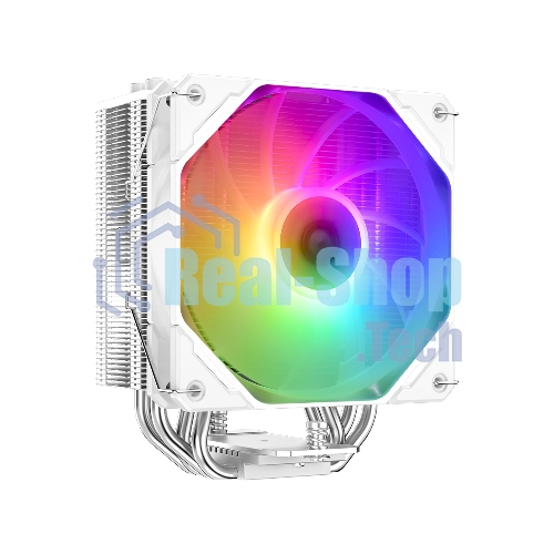Кулер ID-COOLING SE-224-XTS ARGb белый 120мм алюминий/медь 1500rpm 29db 4-pin 220W 151мм