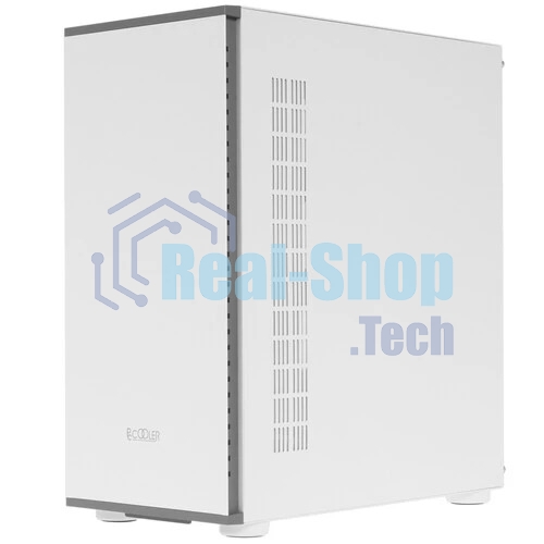 Компьютерный корпус PCCooler IE200 WH, Tempered Glass Full Tower, белый, TG, SPCC, 1x120мм ARGb E-ATX, ATX, mATX, mITX 180/380/220мм 4x2.5