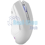 Мышь беспроводная/проводная Defender Whisper GM-209 белый, 7200 dpi, радиоканал, Bluetooth, USB, кнопки - 8