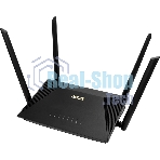 Роутер ASUS RT-AX53U 802.11b/g/n/ac/ax, до 574 + 1201 Mbps, 2,4 + 5 гГц, 4 антенны, USB