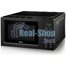 Микроволновая печь BBK 17MWS-786S/B черный, 17 л, 700 Вт, переключатели - кнопки