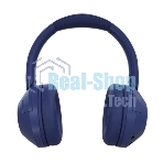 Беспроводные наушники MORE CHOICE HW11 синий, накладные, Bluetooth, до 6 ч