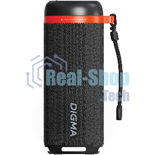 Колонка портативная Digma D-PS1521 черный 16W 2.0 BT 10м 1800mAh
