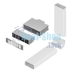 Комплект воздуховодов Maunfeld MIDS604 с фильтром CF312MW (для ПАНЕЛИ MIHC604SF2BK)
