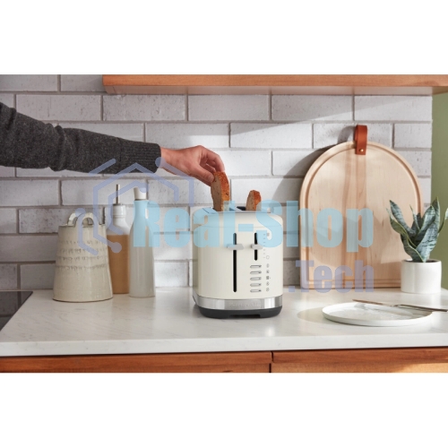 Тостер KitchenAid 5KMT2109EPL 2 тоста, фарфоровый белый
