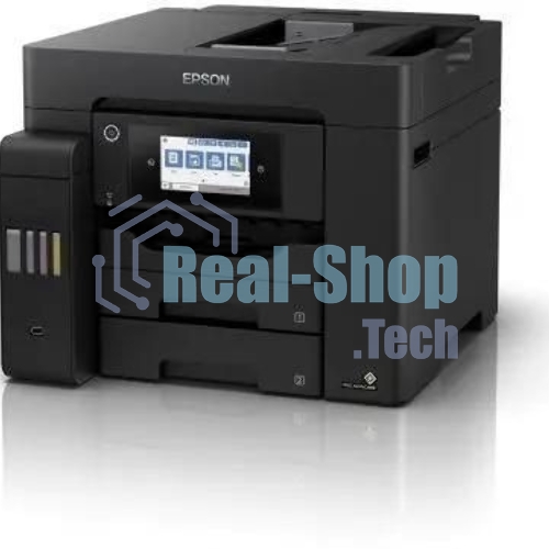 МФУ струйное Epson L6550 (C11CJ30404), A4, цветной, печ. до 25/12 стр/мин.(ч/б/цв.), скан. до 27.5 стр/мин., 4800x2400 dpi (печ.), 2400x1200 dpi (скан.), Ethernet, USB, Wi-Fi