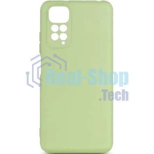 Чехол (клип-кейс) DF xiCase-61 для Xiaomi Redmi Note 11/11s зеленый