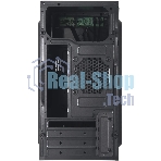 Компьютерный корпус KingPrice KPCC-MN208 черный без БП mATX 1x80мм 2x120мм 2xUSB 2.0 audio