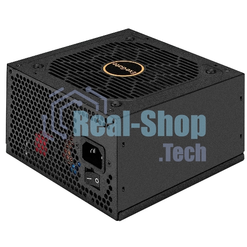 Блок питания 650W ExeGate 80 PLUS® GOLD 650VSP FС (ATX3.0, APFC, КПД 90% (80 PLUS Gold), 120мм fan, 24pin, 2x(4+4)pin, PCIE5.0/12VHPWR, 2xPCI-E, 6xSATA, 3xIDE, 1xFDD, Full Cable Management, black, Color box)