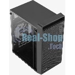 Компьютерный корпус MiniTower Aerocool/Formula CS-109-G-BK-v1 (mATX, USB3x1, USB2x2, 120мм RGb fan, без БП) (4711099472376)