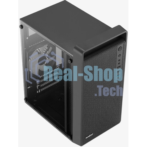 Компьютерный корпус MiniTower Aerocool/Formula CS-109-G-BK-v1 (mATX, USB3x1, USB2x2, 120мм RGb fan, без БП) (4711099472376)