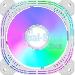Вентилятор для корпуса Formula Nulight 12WH RGb 120х120x25 белый 3-pin 4-pin (Molex) 19.06дБ (NULIGHT 12WH FR) Ret