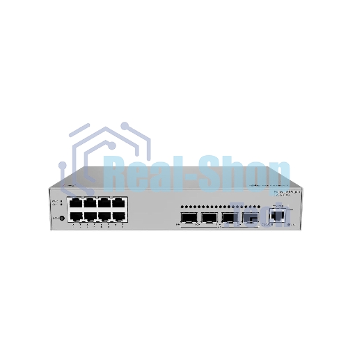 Коммутатор Huawei S220-8T4S (L2+, 8*10/100/1000BASE-T ports, 4*GE SFP ports, built-in AC power)