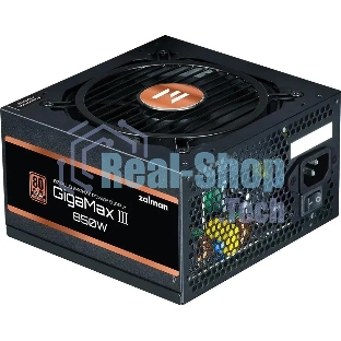 Блок питания Zalman GigaMax III 750W Retail (ZM750-GV3), 750Вт, 80 PLUS Bronze, 120мм, черный