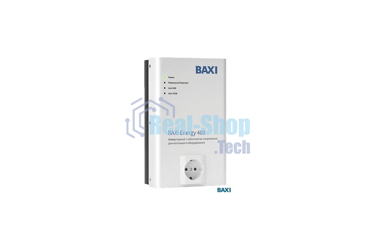 Стабилизатор инверторный для котельного оборудования Baxi Energy 400 белый/черный (НС-1215363)