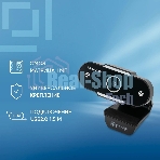 Веб-камера OKLICK OK-C012HD 1280x720, 30 кадр/с, USB Type-A, микрофон, универсальное крепление