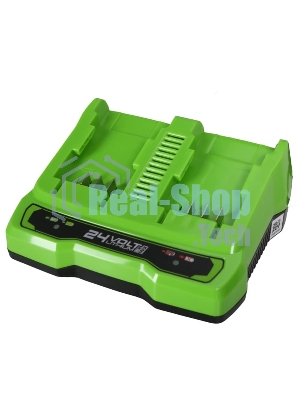 Зарядное устройство Greenworks G24X2UC2, 24V (2931907)
