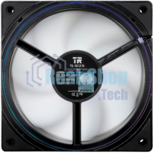 Вентилятор для корпуса Thermalright Fan TL-S12-S ARGb 120мм/PWM/S-FDB Bearing