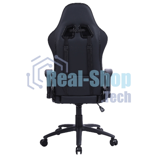 Кресло игровое Cactus CS-CHR-0099BL черный сиденье черный эко.кожа с подголов. крестовина металл пластик черный