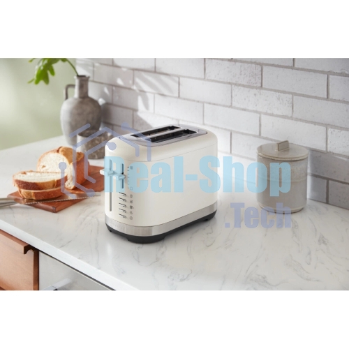 Тостер KitchenAid 5KMT2109EPL 2 тоста, фарфоровый белый