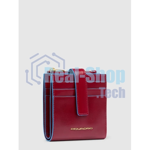 Картхолдер Piquadro Blue Square PP6843B2R/R красный, натуральная кожа
